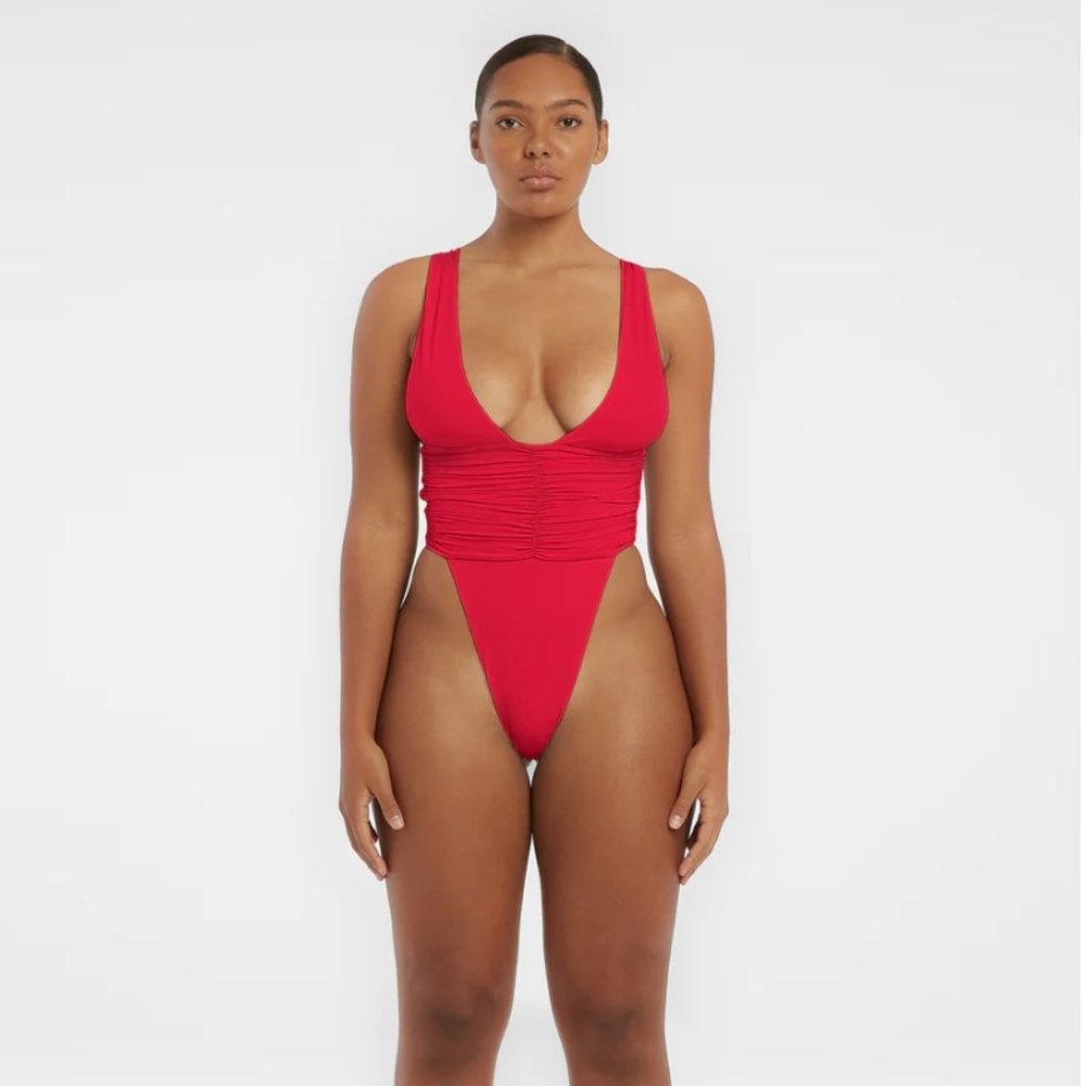 Riot Swim - Echo - Fire red